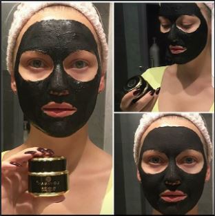 LOVINAH - Hĺbkovo čistiaca maska ​​s fermentovaným čajom a africkým mydlom - BLACK TEA