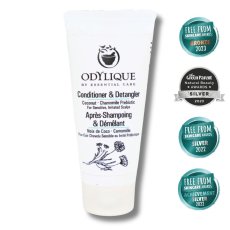 Kondicionér s harmančekom a kokosom pre citlivú pokožku – Odylique 20 ml 