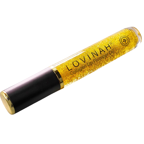 LOVINAH - Ošetrujúci olej pre plné pery s 24k zlatom - LIP Plumper OIL | Gratia Natura