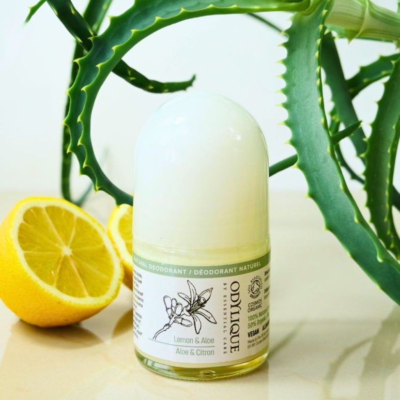 Lemon & Aloe Vera Natural Roll-On Deodorant