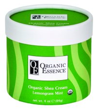 ORGANIC ESSENCE SHEA CREAM - Regenerační Tělový Balzám LEMONGRASS MINT