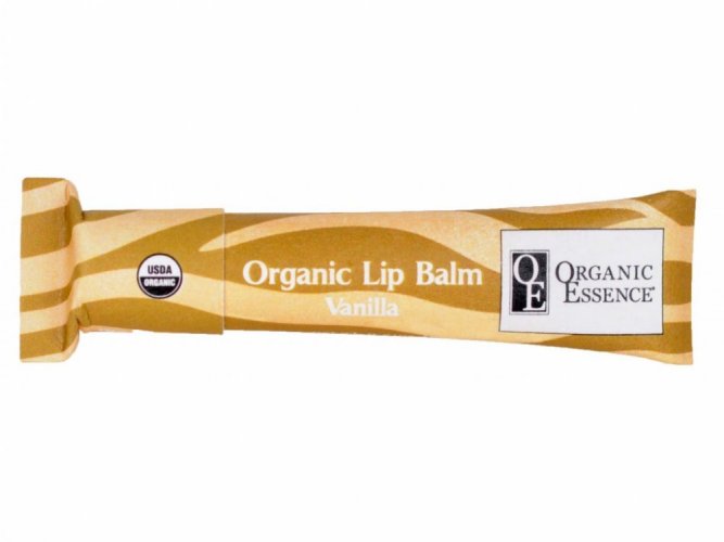 ORGANIC ESSENCE - Moisturizing Lip Balm with VANILLA flavour | Gratia Natura