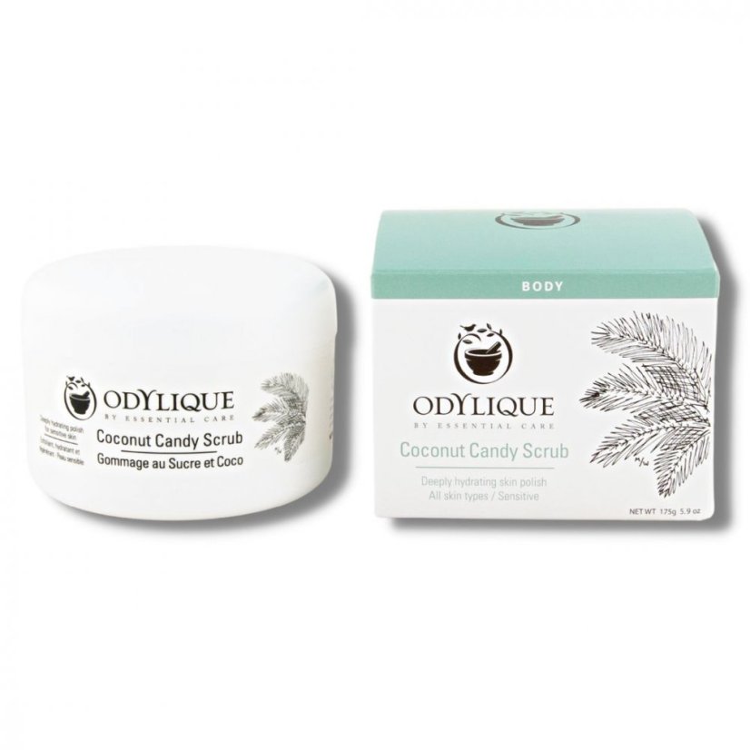 Odylique | Kokosový peeling s cukrovou třtinou a makovými semínky - Coconut Candy