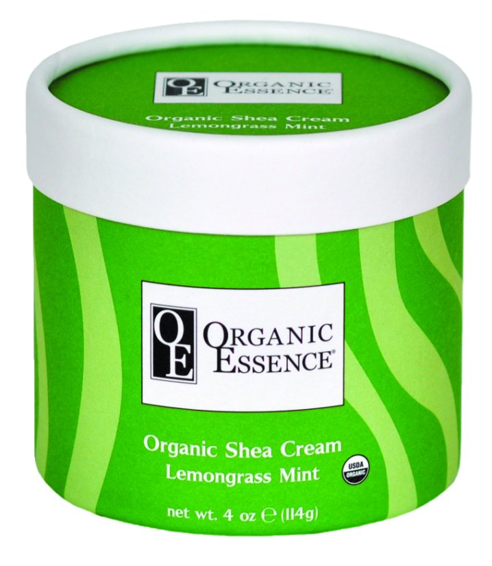 ORGANIC ESSENCE SHEA CREAM - Regenerační Tělový Balzám LEMONGRASS MINT