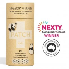 Bamboo bandages enriched with coconut oil | Patch