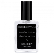 NAILBERRY - Nadlak a podkladový lak 2v1 - BARE ESSENTIALS