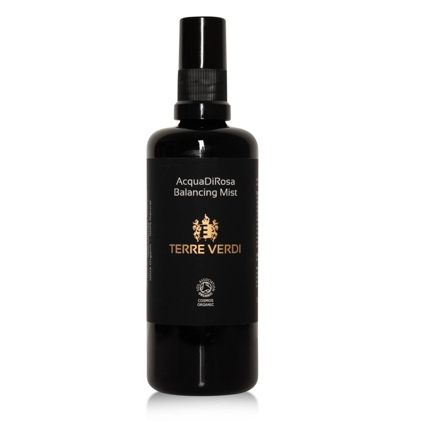 Certified Organic Damascus Rose Face Mist - Acqua di Rosa