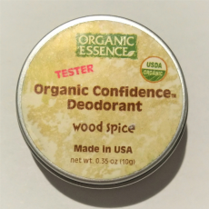 ORGANIC ESSENCE -  Organic Dedorant with oriental scent of patchouli, cloves and orange - WOOD SPICE