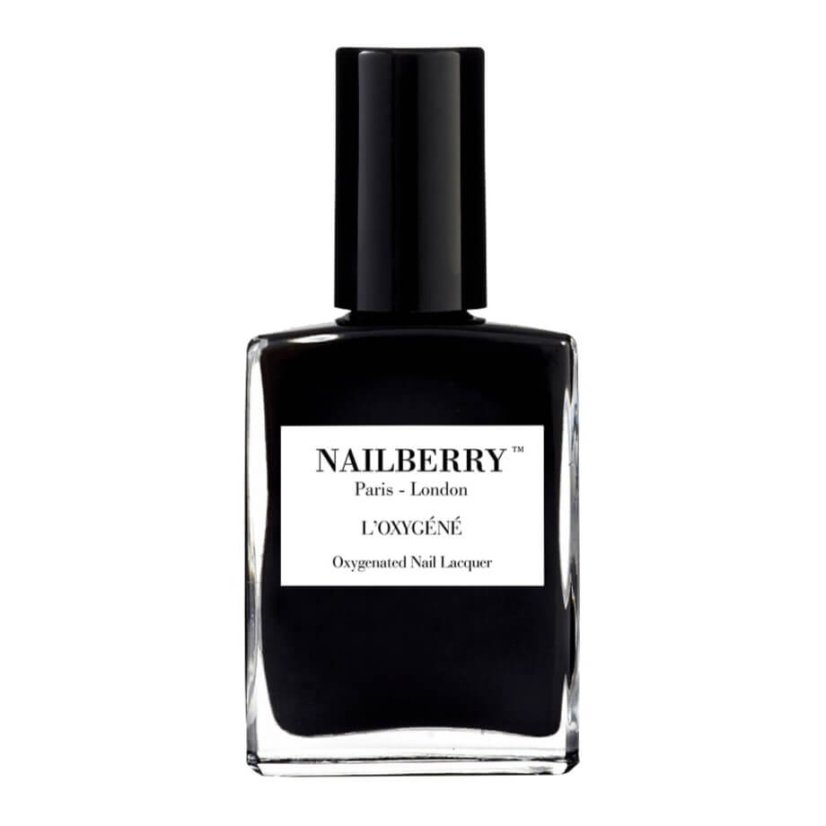 NAILBERRY - Lak na nechty odtieň BLACK BERRY