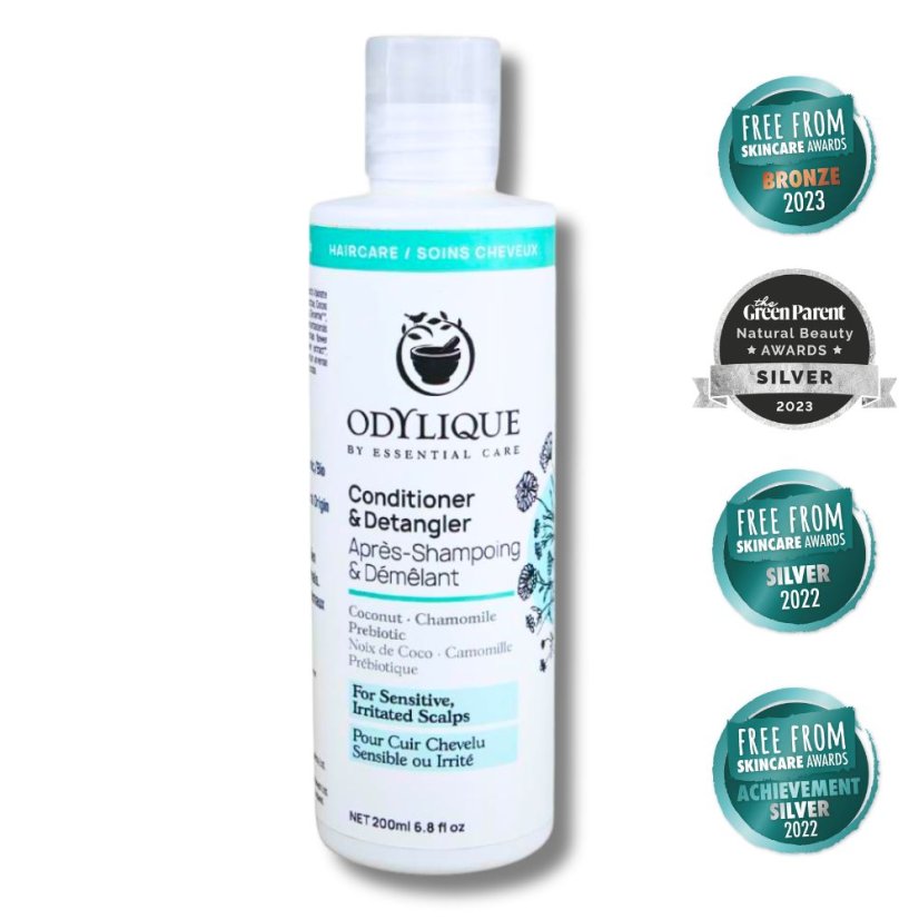 Kondicionér s heřmánkem a kokosem pro citlivou pokožku – Odylique 200 ml