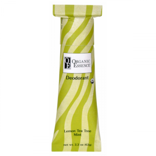 ORGANIC ESSENCE - Organic Deodorant with invirogating scent - LEMON TEA TREE MINT
