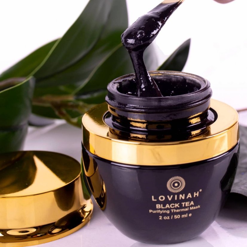 LOVINAH - BLACK TEA MASK - Antioxidant-rich Face Mask for All Skin Types