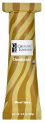 ORGANIC ESSENCE -  BIO Deodorant s orientální vůní pačuli, hřebíčku a pomeranče - WOOD SPICE