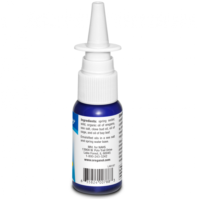 Natural nasal spray with sea salt and wild oregano- SinuOrega