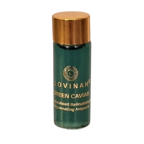 LOVINAH - Luxusné nočné pleťové sérum s bakuchiolem a ceramidy - GREEN CAVIAR