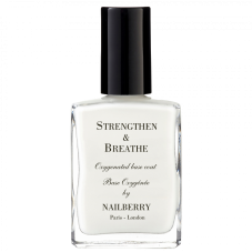 NAILBERRY - Okysličený zpevňující  podkladový lak na nehty - STRENGTHEN & BREATHE