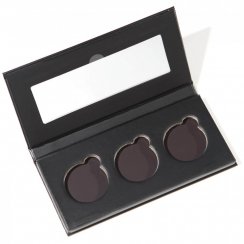 Make-up Palette for 3 Refills - Fits Wow Brow Pomades & Eye Shadows | HIRO COSMETICS