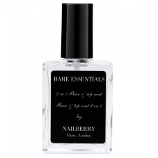 NAILBERRY - Nadlak a podkladový lak 2v1 - BARE ESSENTIALS NAILBERRY - Nadlak a podkladový lak 2v1 - BARE ESSENTIALS