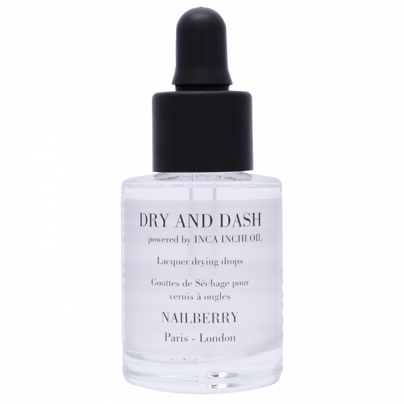 NAILBERRY - Lacquer Drying Drops - DRY AND DASH