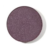 Crossfading - A matte intense plum with silver glitter