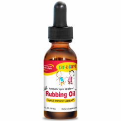 Rubbing Oil for children to stimulate the lymphatic system