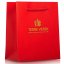 Darčeková taška pre značku Terre Verdi - Darčeková taška: Béžová plátená