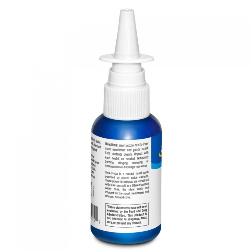 Natural nasal spray with sea salt and wild oregano- SinuOrega