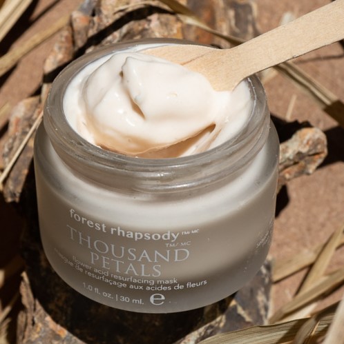 Flower Acid Resurfacing Mask - THOUSAND PETALS | FOREST RHAPSODY | Gratia Natura