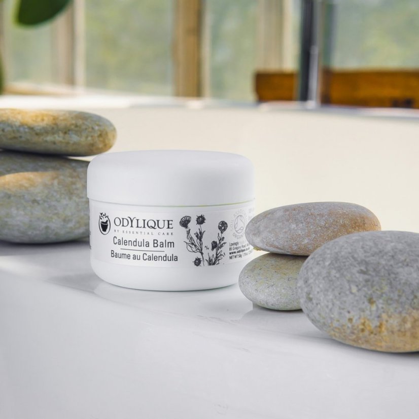 Calendula balm - first aid for dry and cracked skin