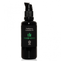 TERRE VERDI - Organic PURE Camellia Seed Oil for Sensitive Skin - THÉ BIANCO - 50ml