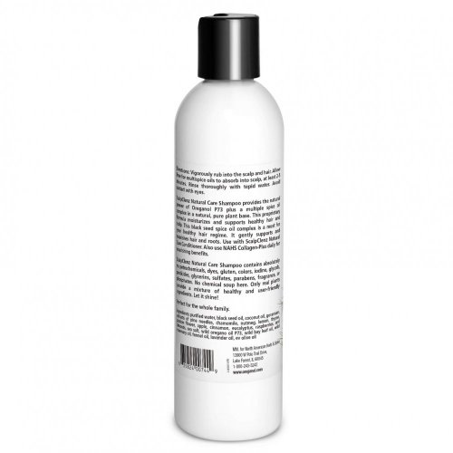 Natural shampoo with black seed oil for normal to dry hair