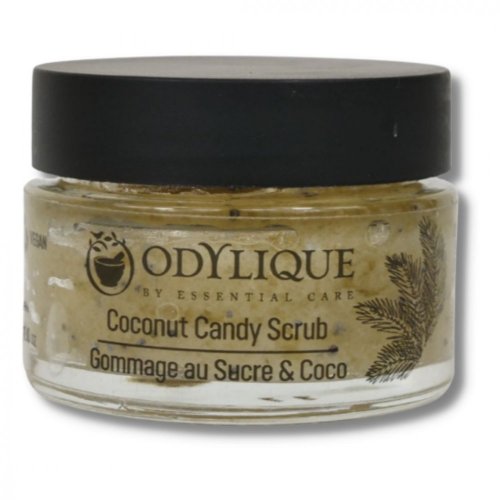 Body scrub with sugar cane and poppy seeds - Coconut Candy