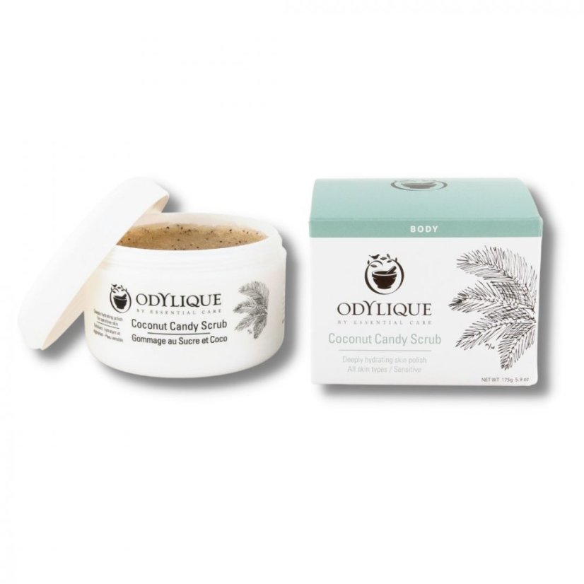 Odylique | Kokosový peeling s cukrovou třtinou a makovými semínky - Coconut Candy