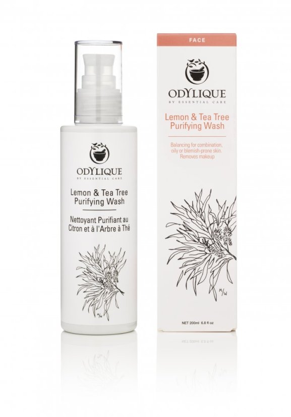 ODYLIQUE - Purifying LEMON TEA TREE Facial Wash 200ml