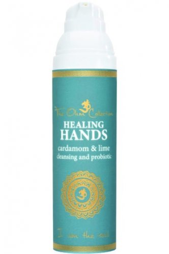 THE OHM COLLECTION - HEALING HANDS - Probiotic Regenerating Hand Cream - CARDAMOM & LIME