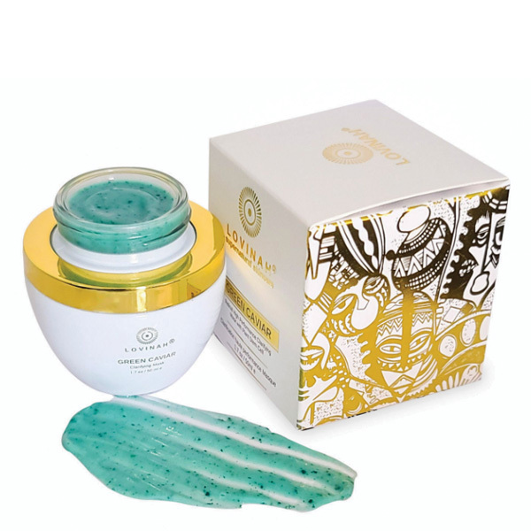 LOVINAH - Clarifying & Exfoliating Retinol Cream Mask - GREEN CAVIAR | Gratia Natura