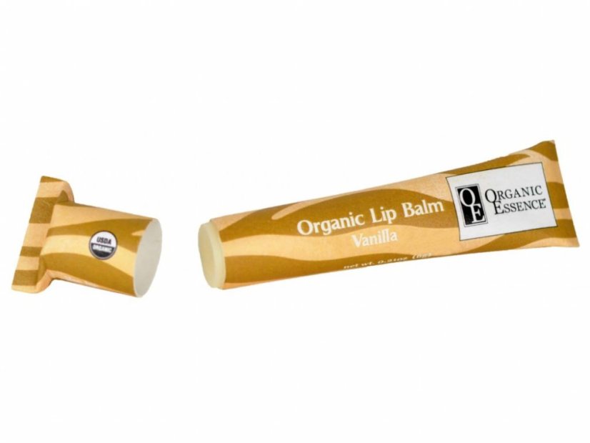 ORGANIC ESSENCE - Moisturizing Lip Balm with VANILLA flavour | Gratia Natura