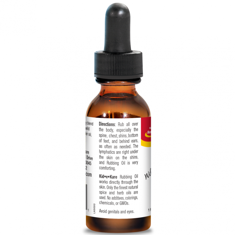 NORTH AMERICAN HERB & SPICE - Masážní olej pro děti - RUBBING OIL [30 ml]