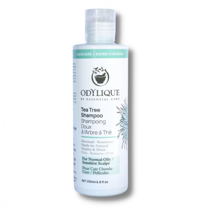 ODYLIQUE - Bylinný šampon proti lupům s Tea Tree olejem 200 ml