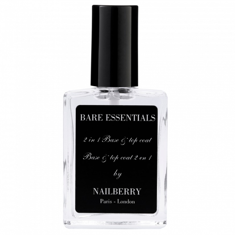 NAILBERRY - 2 in 1 Base & Top Coat - BARE ESSENTIALS