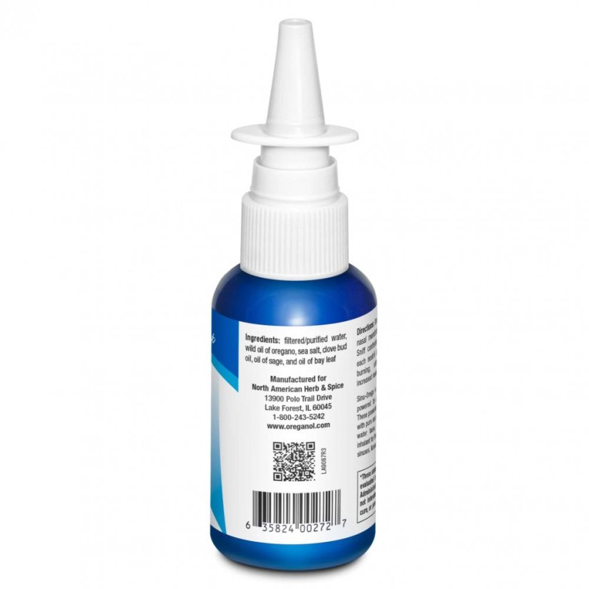 Natural nasal spray with sea salt and wild oregano- SinuOrega