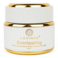 LOVINAH - Výživný Šľahaný Krém s Aloe Vera, maslom Nilotica a Moringovým Olejom - EVERLASTING - 100ML